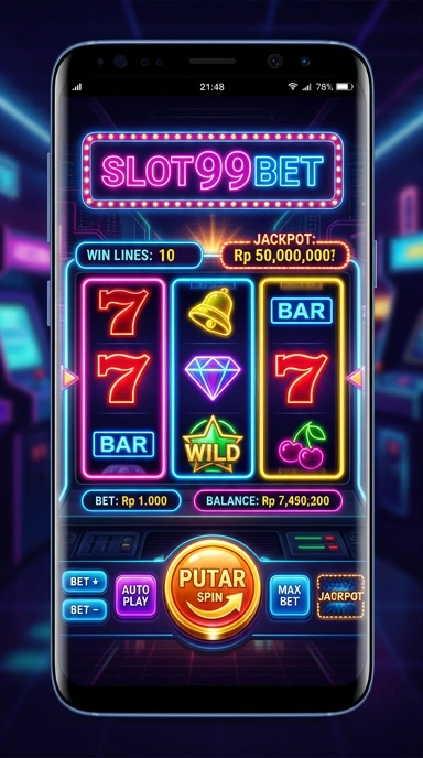 Aplikasi slot99bet yang aman dan terpercaya.